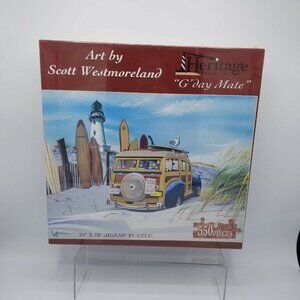Heritage Puzzle - Scott Westmoreland - G'Day Mate - Jigsaw‎ Puzzle - 550 Pc